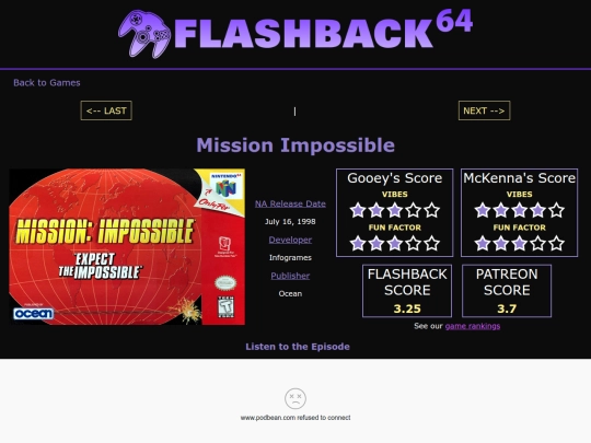 N64_Games/Mission_Impossible screenshot