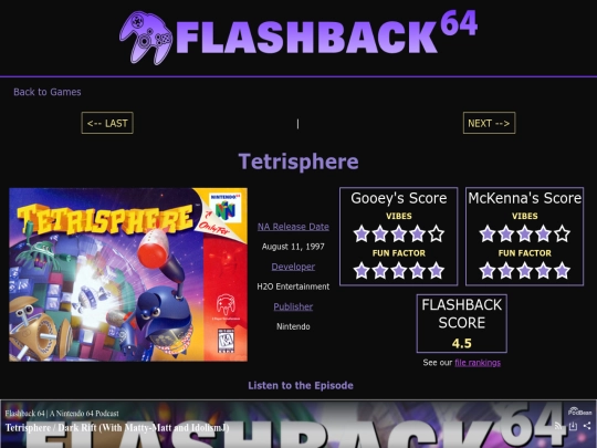 N64_Games/Tetrisphere screenshot