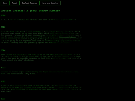 roadmap screenshot