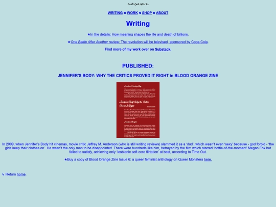writing screenshot