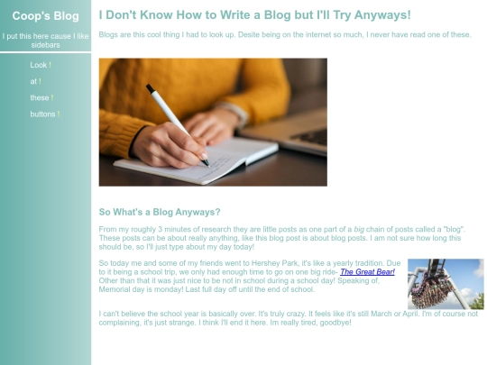 Responsive Blog/Blog screenshot