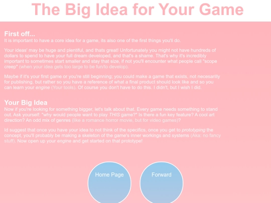 The-Project/Idea screenshot