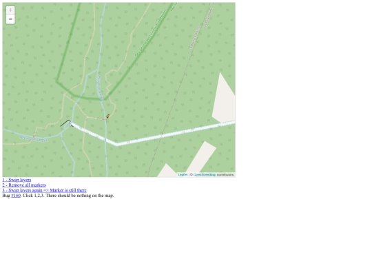 mappys/henwynleowakademi/Leaflet.markercluster-1.4.1/example/old-bugs/removelayer-after-remove-from-map screenshot