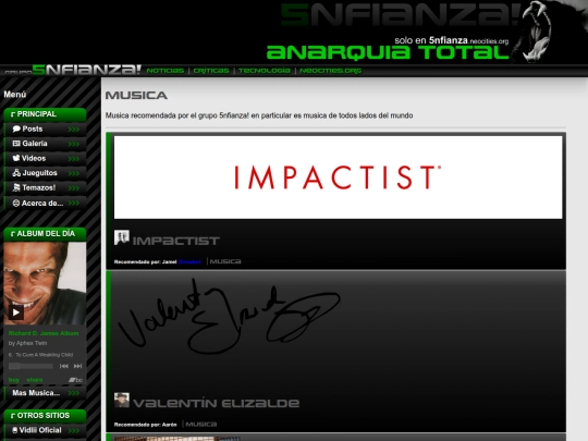 musica screenshot