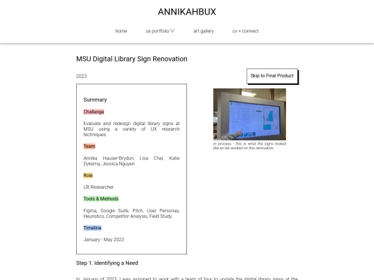 html/library screenshot
