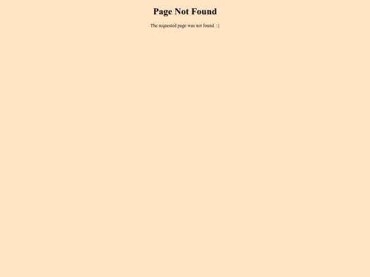 not_found screenshot