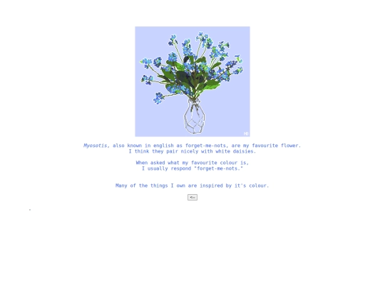 myosotis screenshot