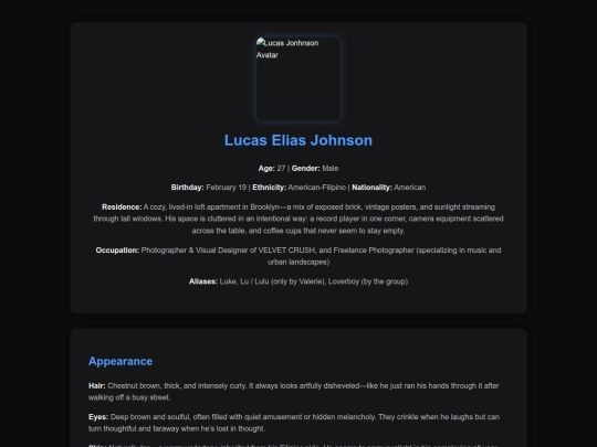 Lucas Elias Johnson screenshot