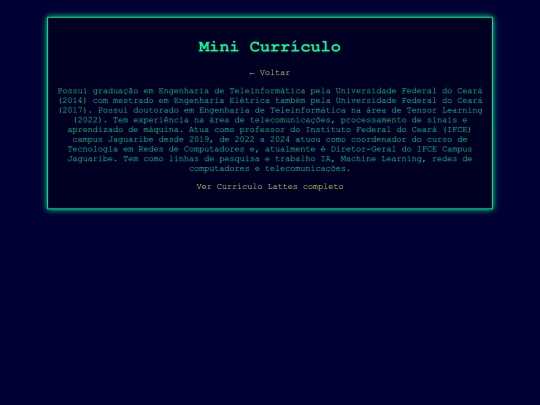 curriculo screenshot