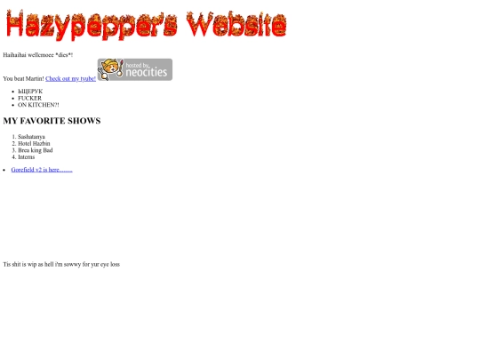 oldpage screenshot
