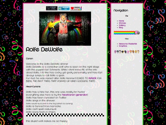 shrines/rolfedewolfe screenshot