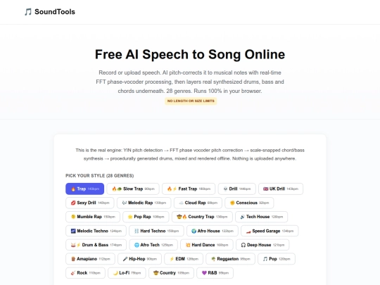 soundtools-speech-to-song screenshot