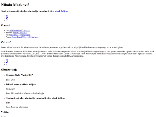 index screenshot