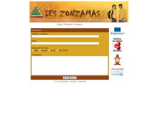 html/contacto screenshot