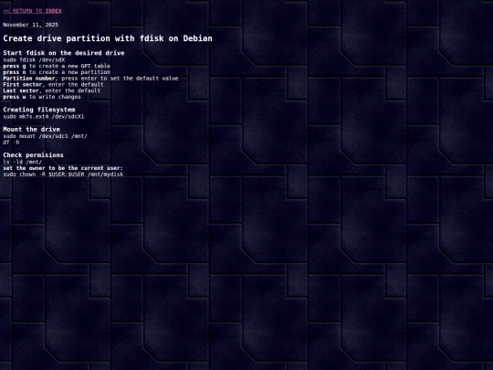 pages/debian/fdisk-create-partition screenshot