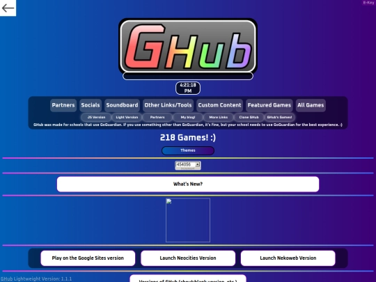 GHub_Light_1.1.1_updated screenshot