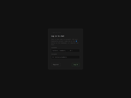 chat screenshot
