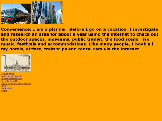 Convenience screenshot