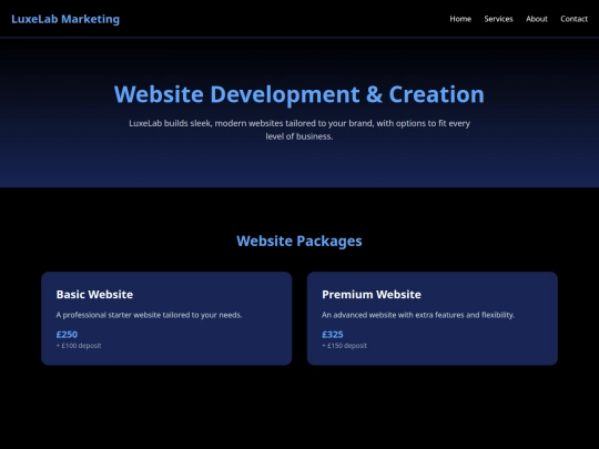 websitework screenshot