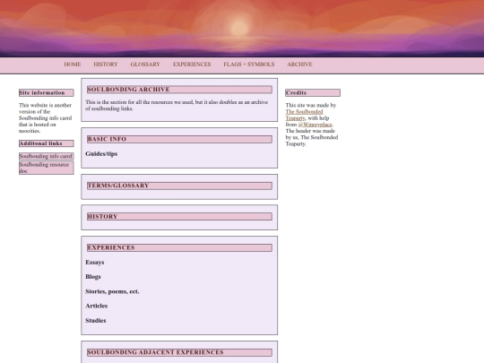 archive screenshot
