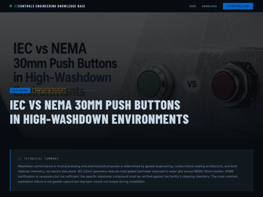 knowledge/iec-vs-nema-30mm-push-buttons-washdown screenshot
