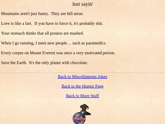 humor/misc/just saying screenshot