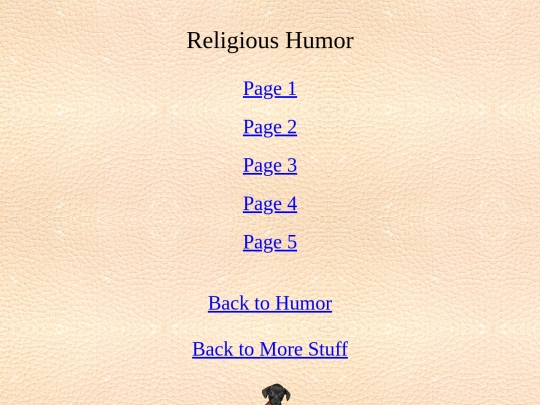humor/religion screenshot