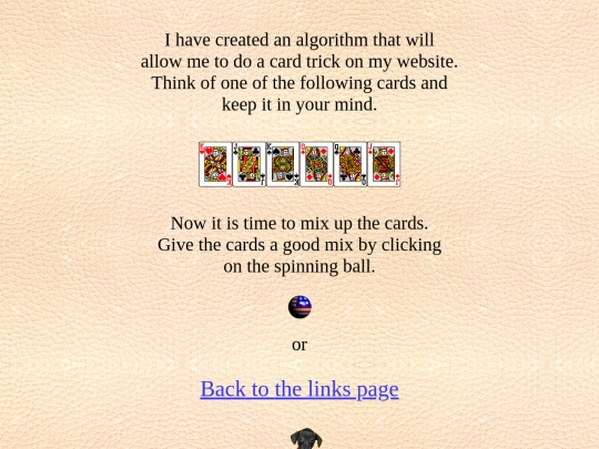 links/magic screenshot