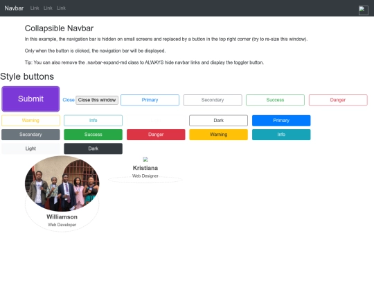 test screenshot