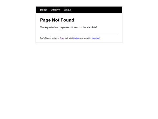 not_found screenshot