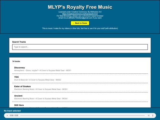 music screenshot