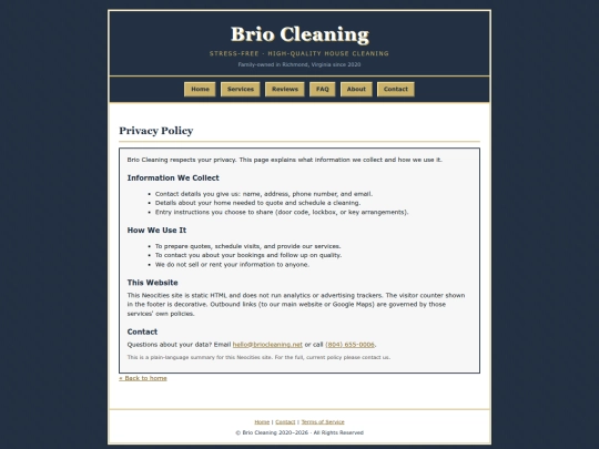 privacy screenshot