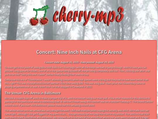 Blogs/nine-inch-nails screenshot