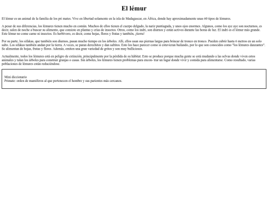 El Lemúr screenshot