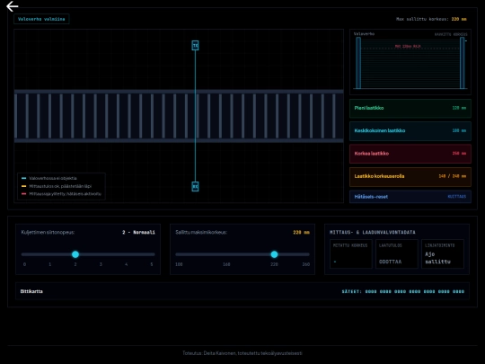 mittausvaloverho screenshot