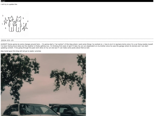 blog screenshot