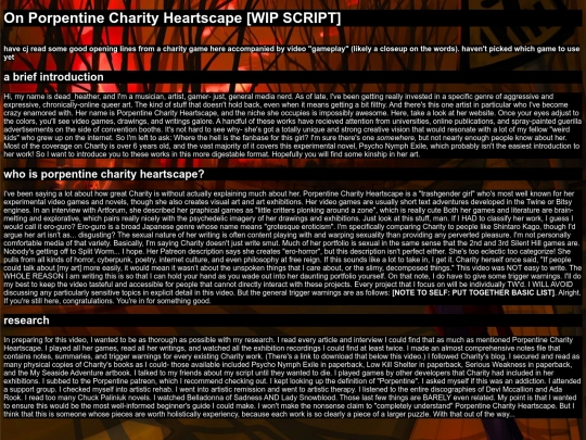 porpentine screenshot