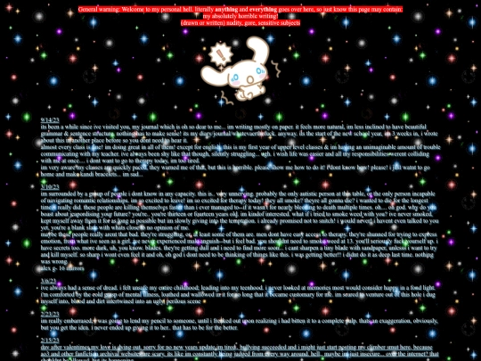 journal screenshot