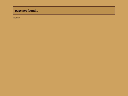 not_found screenshot