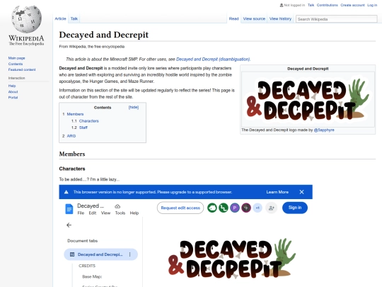 decayed screenshot