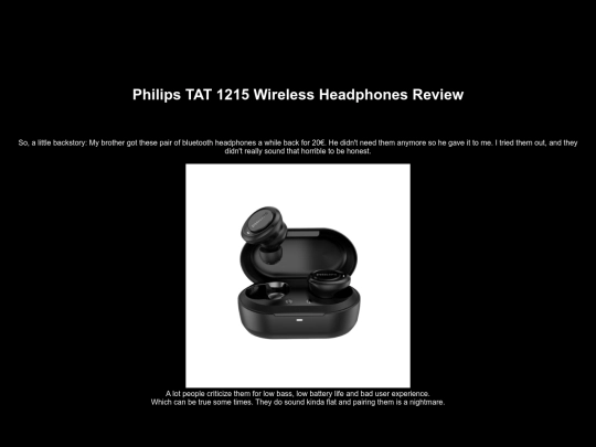 philipsBT screenshot
