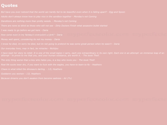 Quotes screenshot