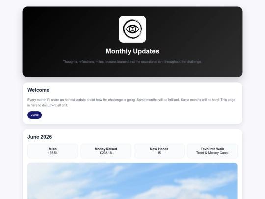 monthlyupdate screenshot