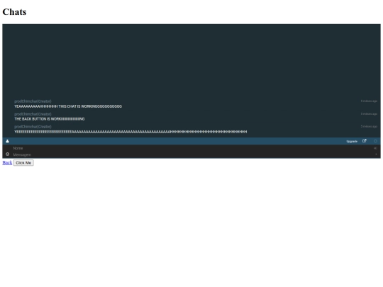 chats screenshot