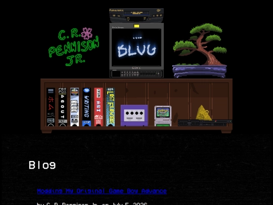 blog screenshot