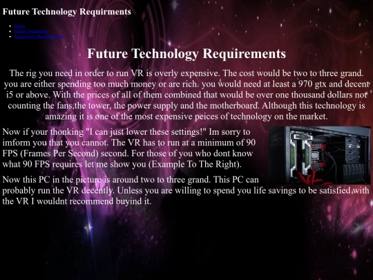HTML3 screenshot