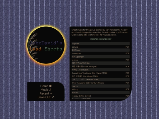 leadsheets screenshot