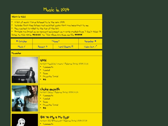 music/log/2024/11 screenshot