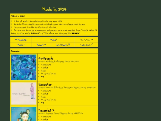 music/log/2024/12 screenshot