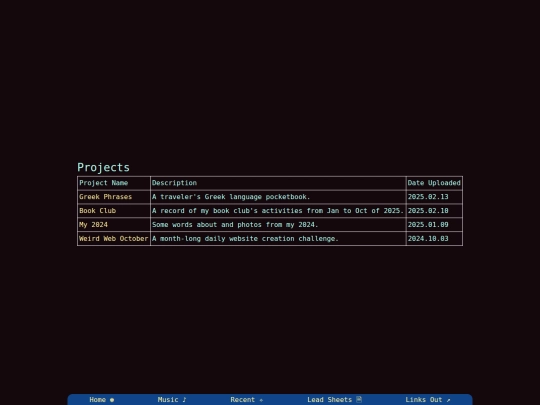project screenshot